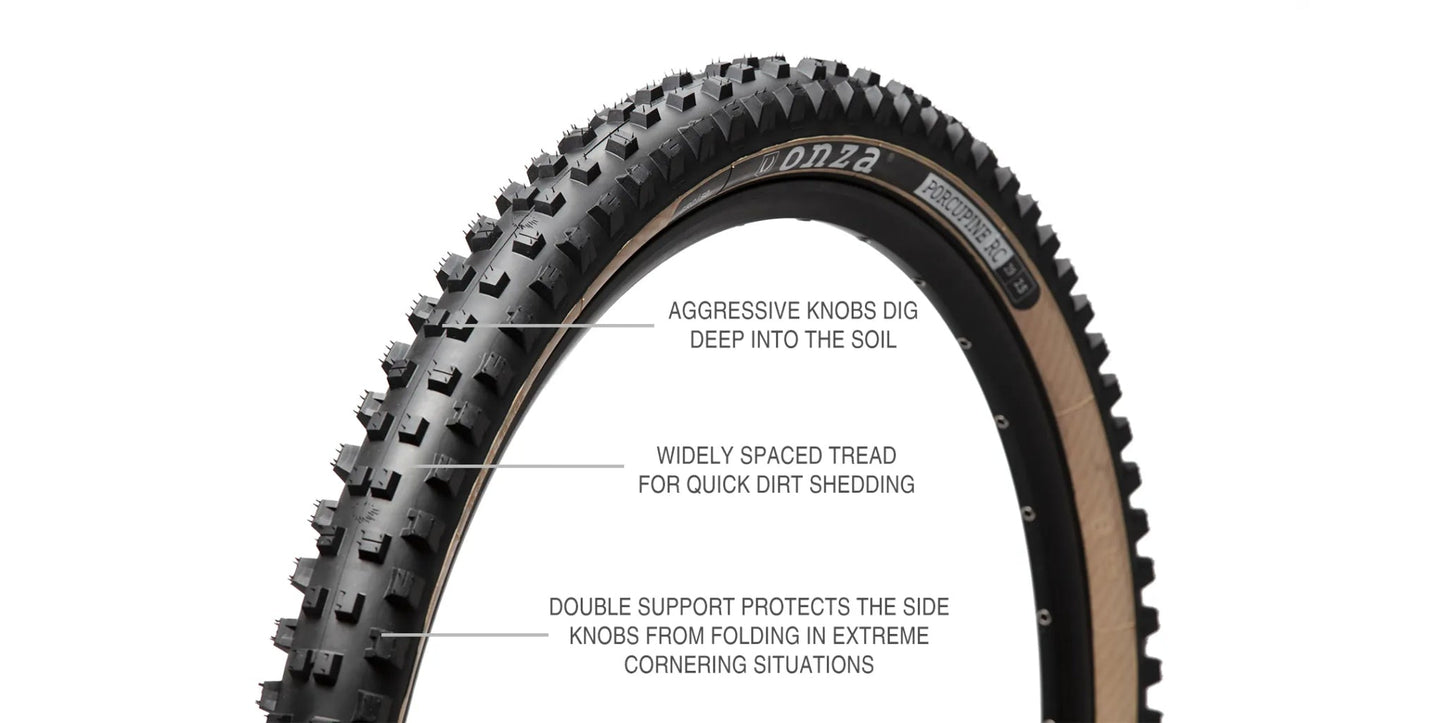 Onza Porcupine RC Skinwall Tire - 2.9x2.50 - A1219082-SK